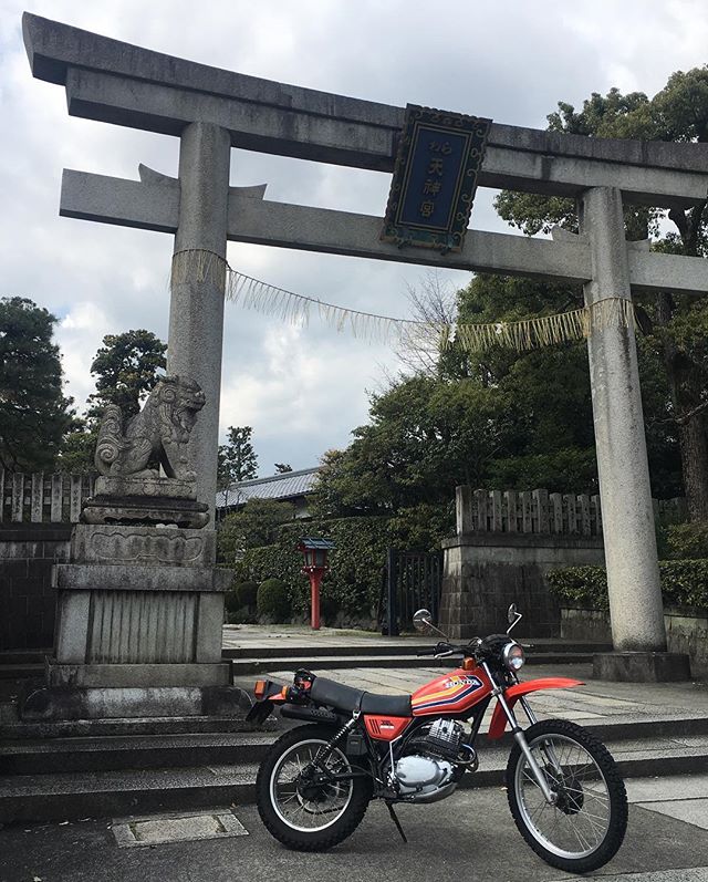 XL250S @わら天神春はバイクが良い！花粉症がなければ、、、 (from Instagram)