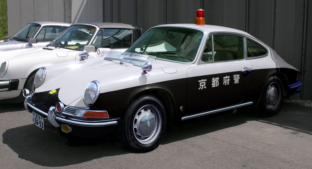 NISSAN セドリック消防指令車 パトカー ポルシェ912 等4set - ミニカー